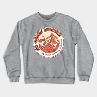 Big Thunder Mountain (rust and yellow) Crewneck Sweatshirt